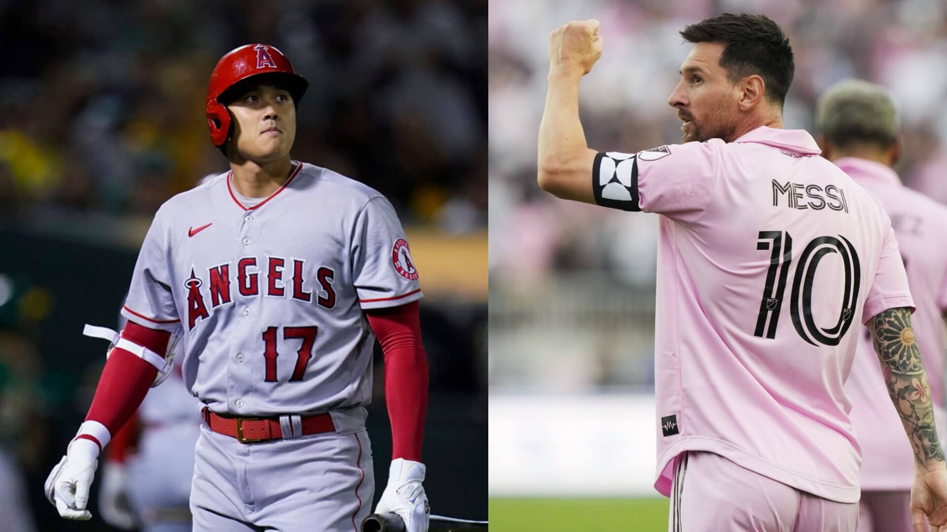 Shohei Ohtani Lionel messi