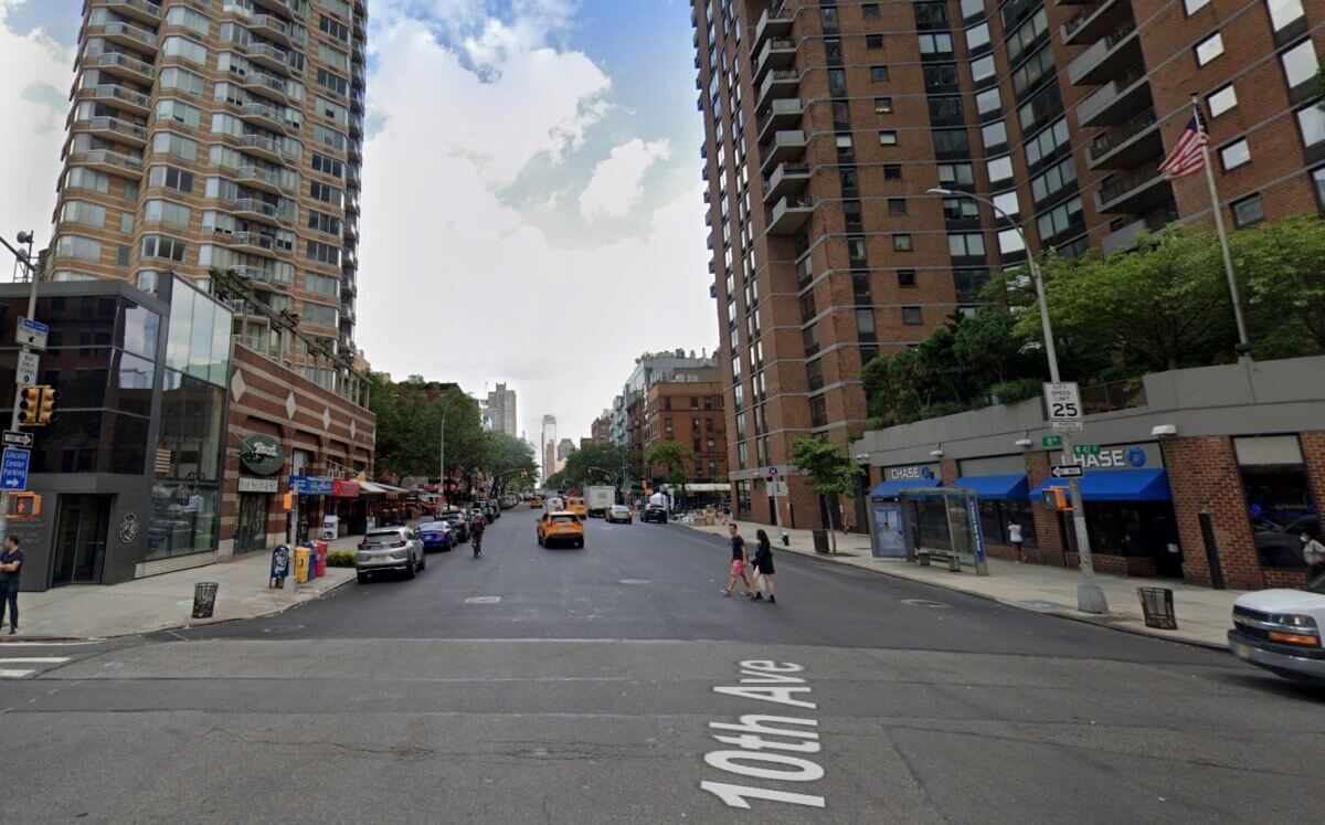 10th Avenue in Manhattan