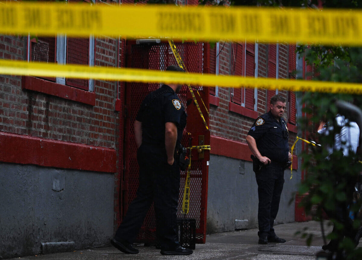 Brooklyn crime scene