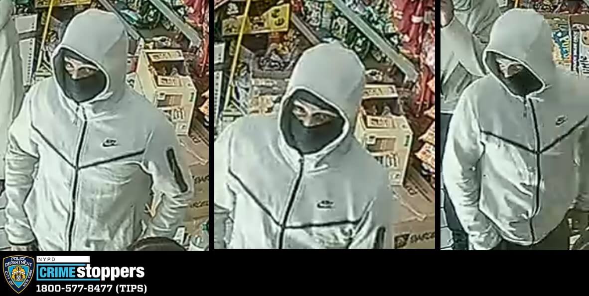 The suspect who shot and killed a man in Harlem during a robbery attempt on Sept. 20, 2023.