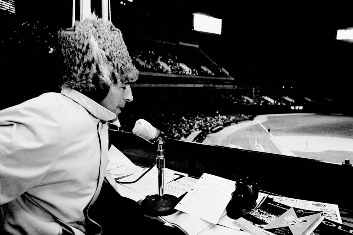 Phil Rizzuto calls Yankee baseball game on AM radio