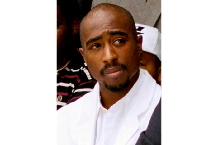 Rapper Tupac Shakur