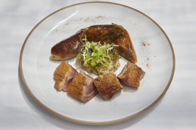 A dish served at Benoit