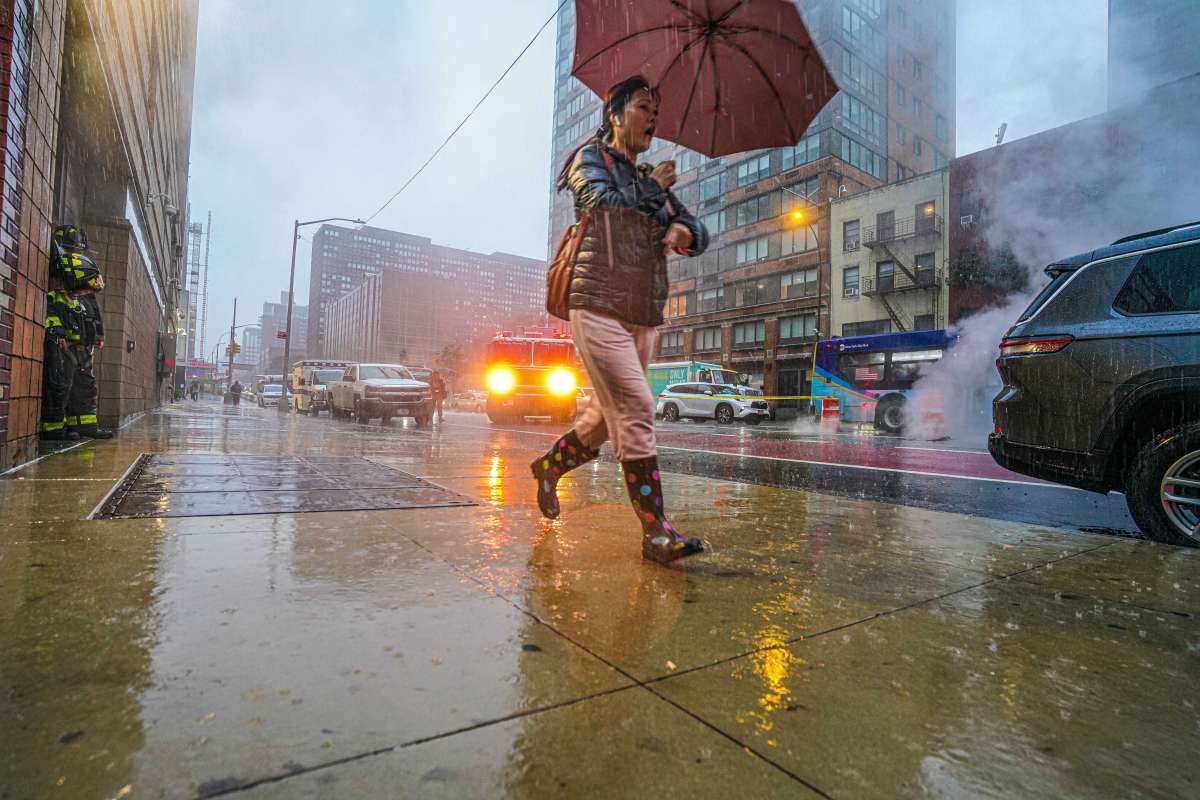 Rain in New York City
