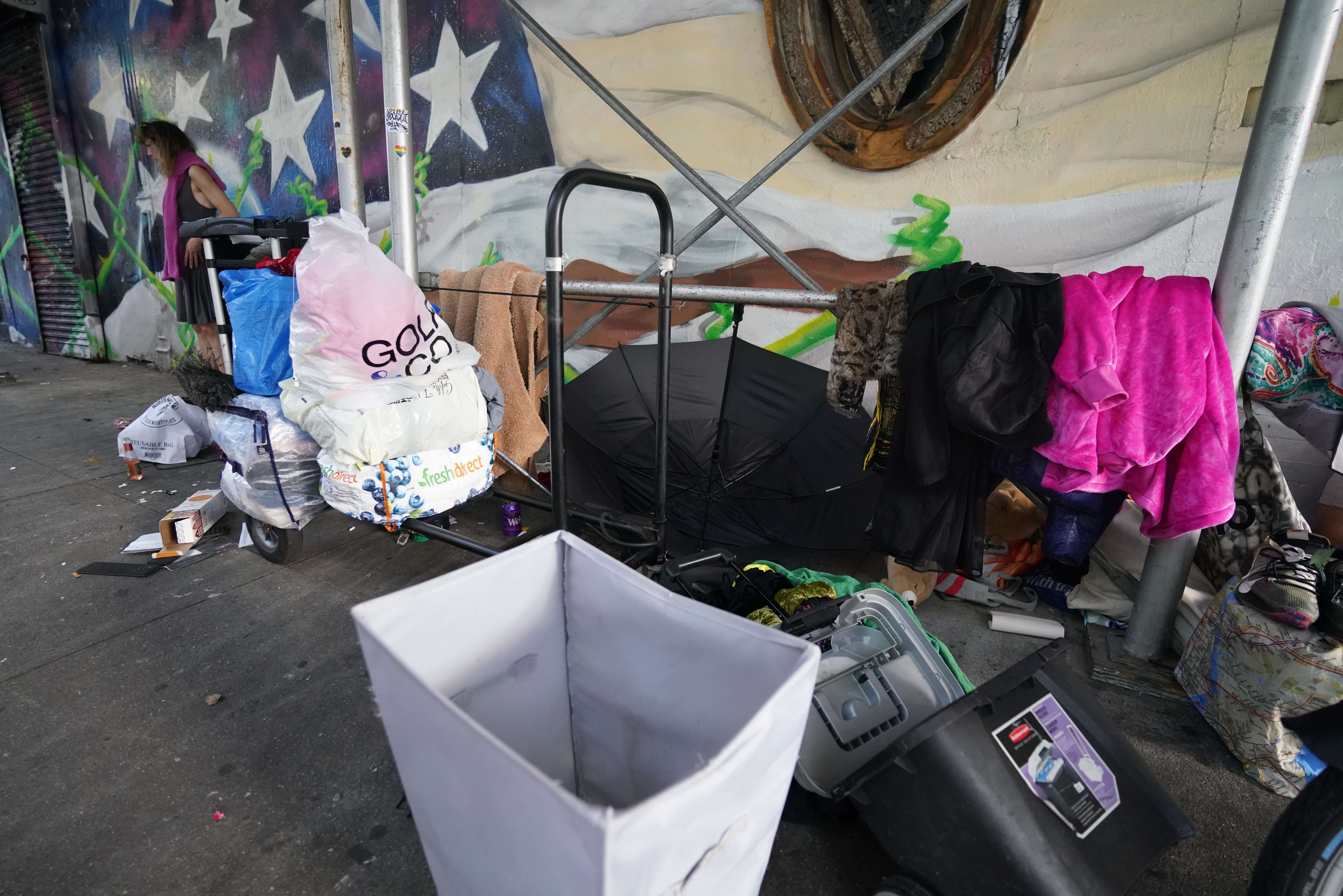 Nomads of New York: Formerly homeless man helps unhoused Lower East Side individuals avoid losing everything in street sweeps 5