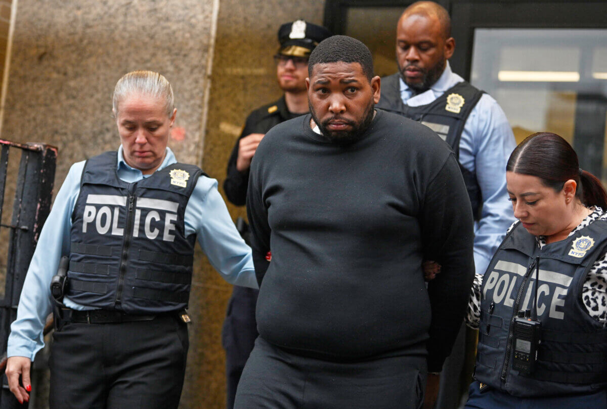 Jason Schuler, 39, was arrested for allegedly stabbing Elliot Ortiz to death during a Queens bar fight.