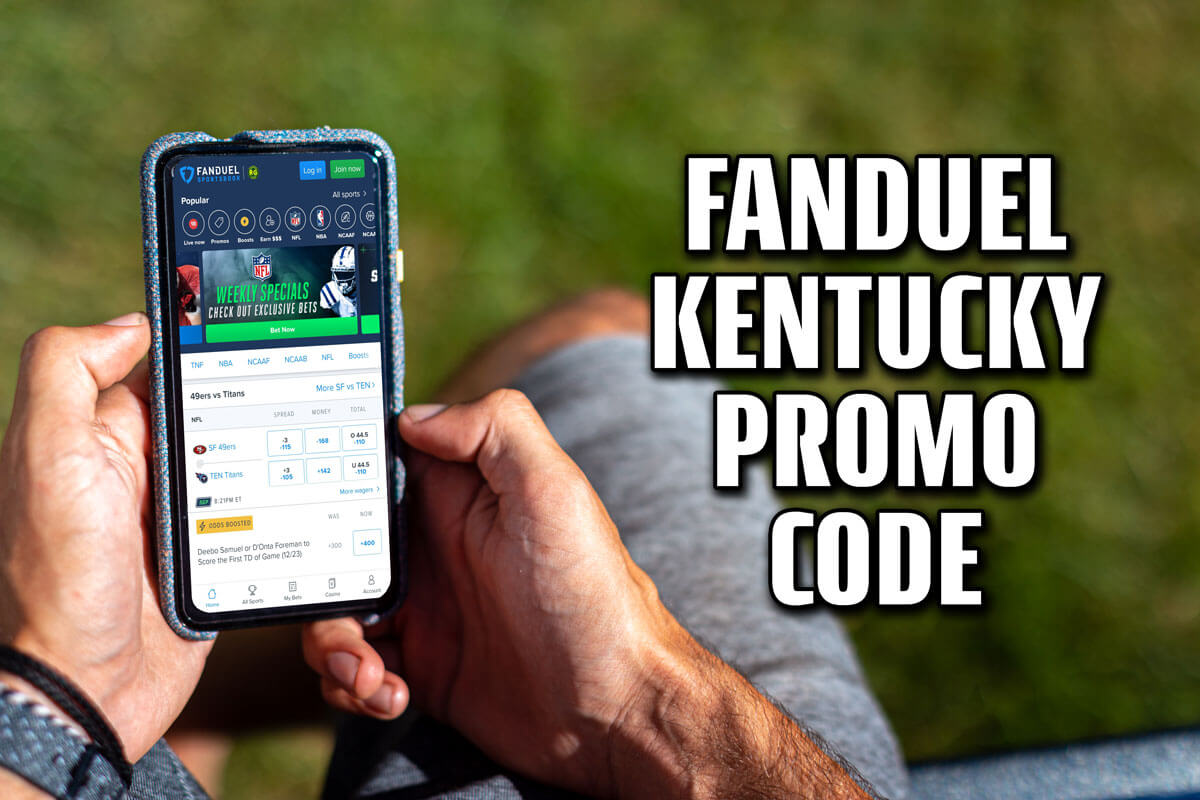 FanDuel Kentucky promo code NFL Sunday Ticket offer, 100 bonus bets