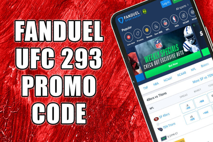 FanDuel UFC 293 promo code