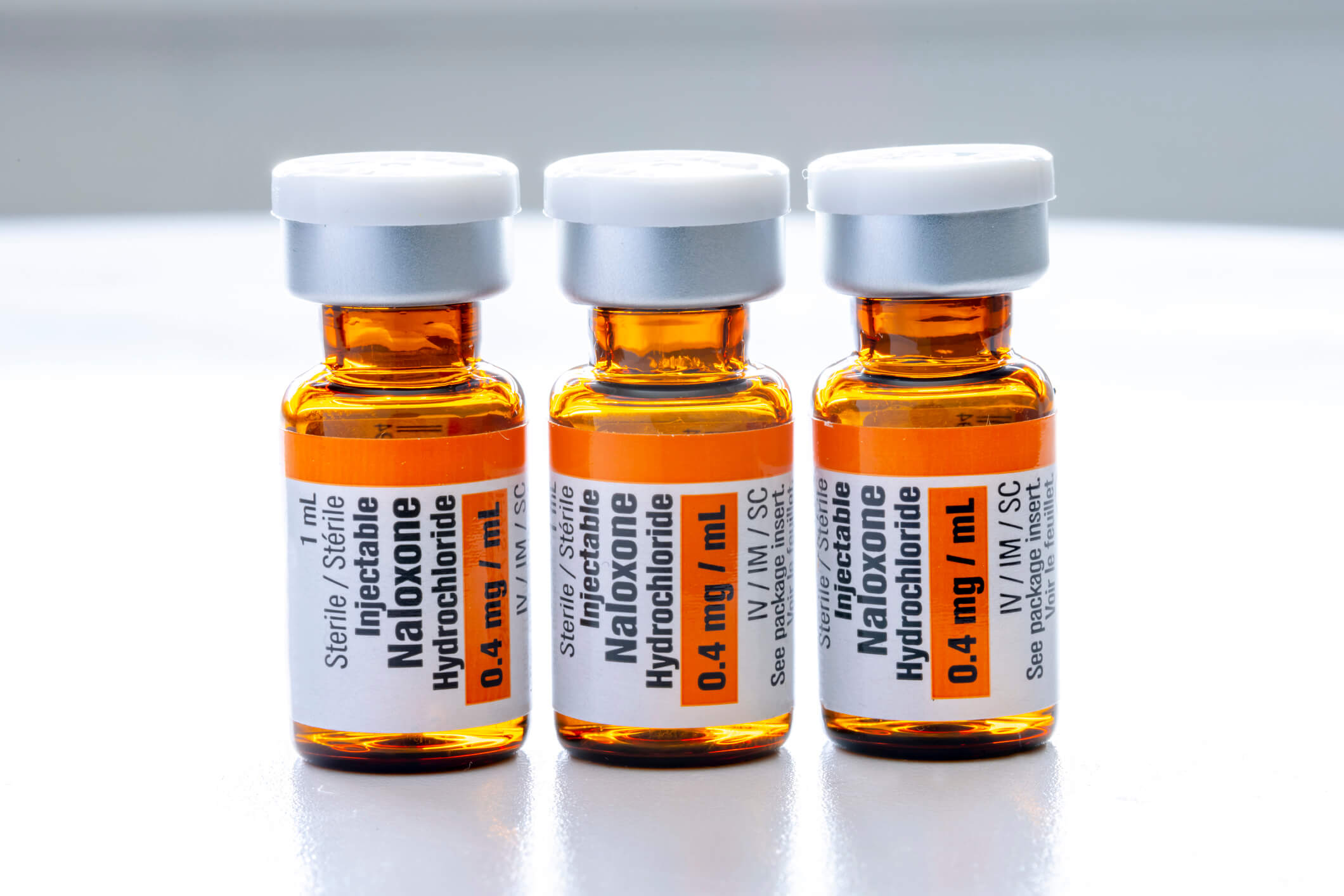 Naloxone injectable clearance