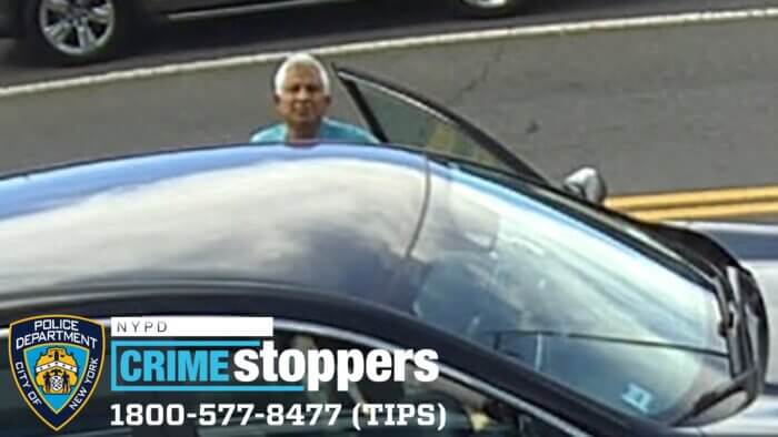 The alleged scammer who stole $9,500 from a senior in Manhattan.