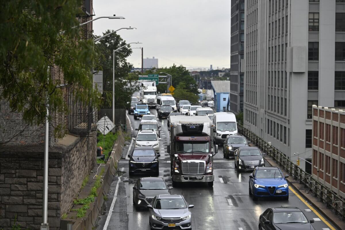 the Brooklyn-Queens Expressway