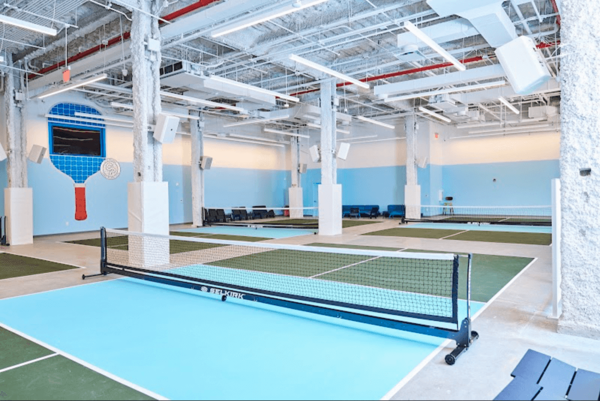 CityPickle will open New York City's first permanent indoor pickleball club in Long Island City on Friday, Sept. 15, 2023.