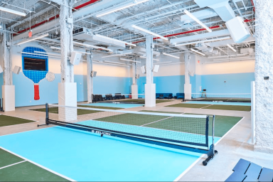 CityPickle will open New York City's first permanent indoor pickleball club in Long Island City on Friday, Sept. 15, 2023.