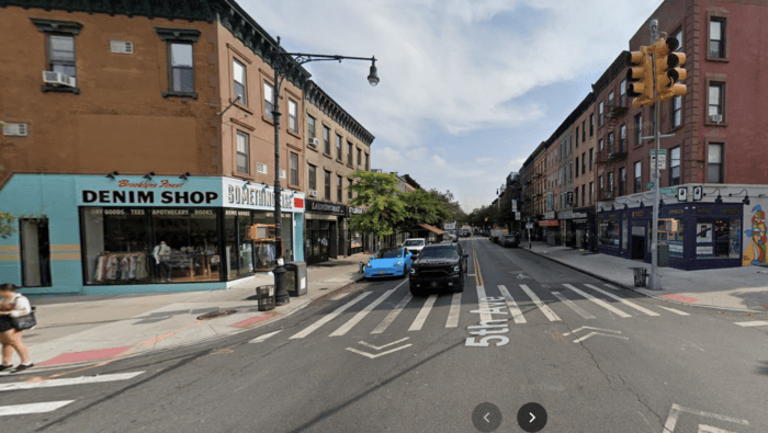 The intersection of Fifth Avenue and Union Street, where Jacob Priley was struck while riding his bike.