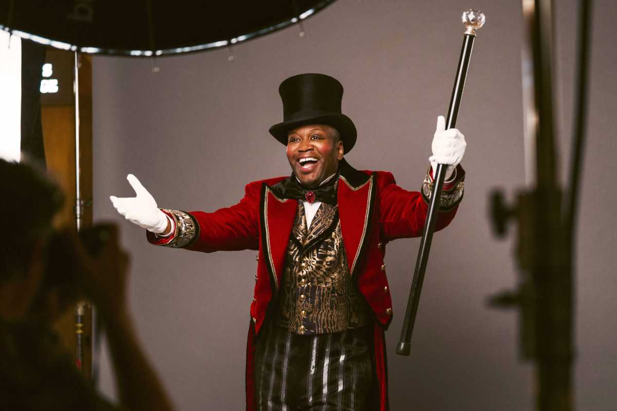 Tituss Burgess Behind The Scenes as Harold Zidler – Photo by Avery Brunkus