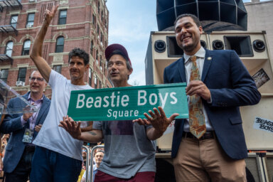 NY: Beastie Boy Square Unveiling