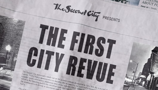 The Second City advertisement for first Brooklyn show