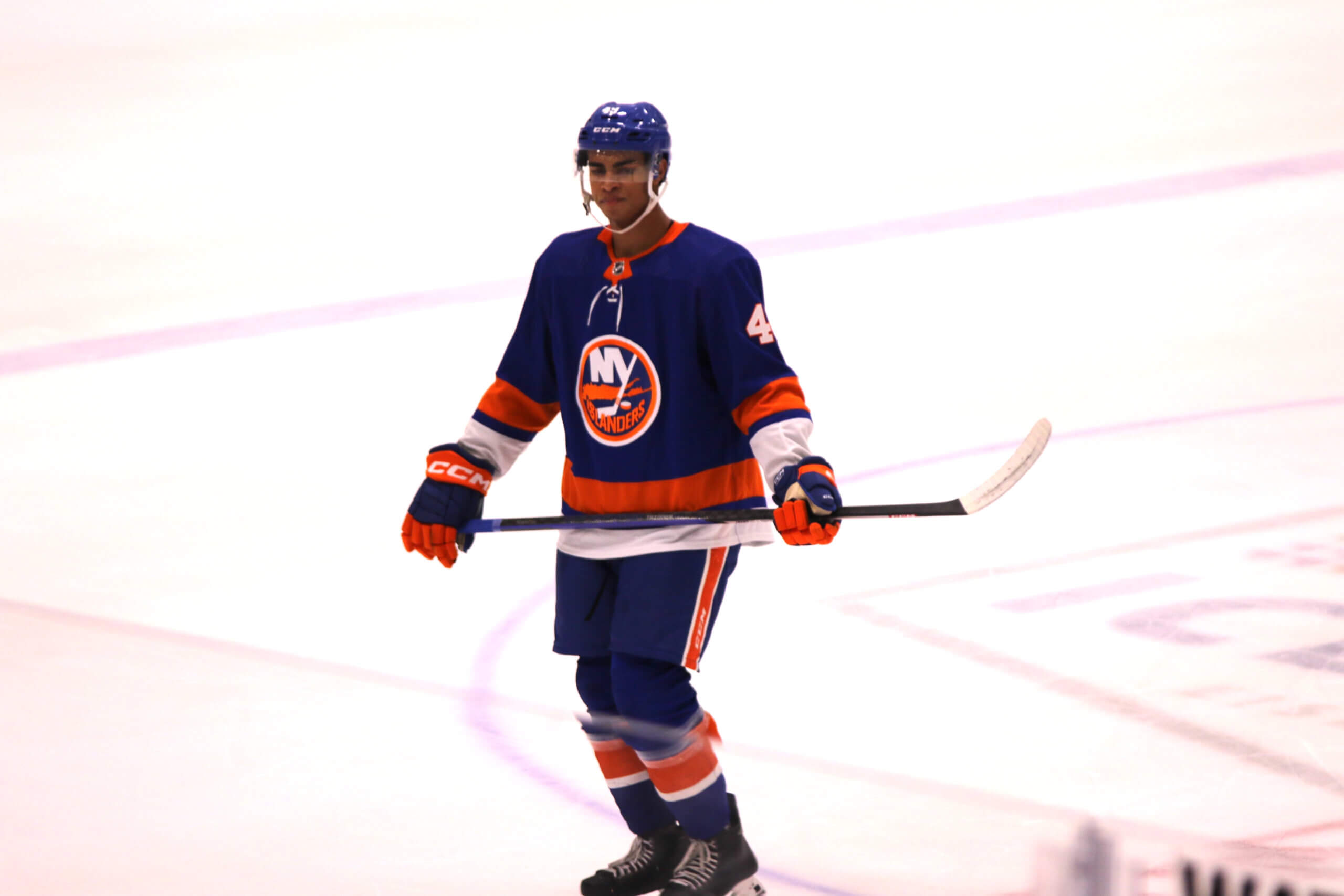Isaiah George Impresses at Islanders Dev Camp