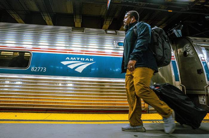 Amtrak Penn Station commuter