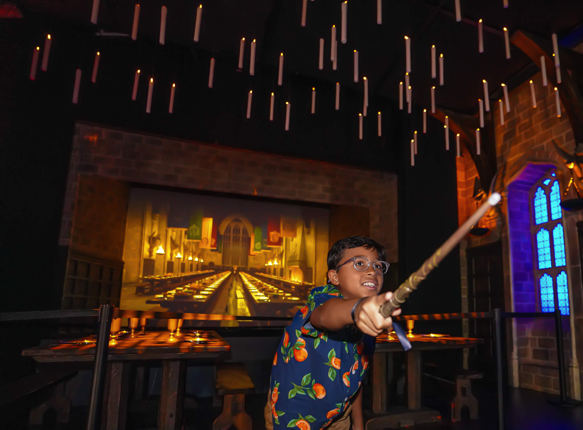 Back to Hogwarts: Harry Potter Exhibition hosted special back to school event Friday in Herald Square 5