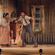 Heather Alicia Simms and Billy Eugene Jones in "Purlie Victorious"