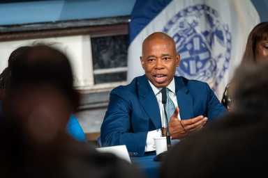 Mayor Eric Adams.