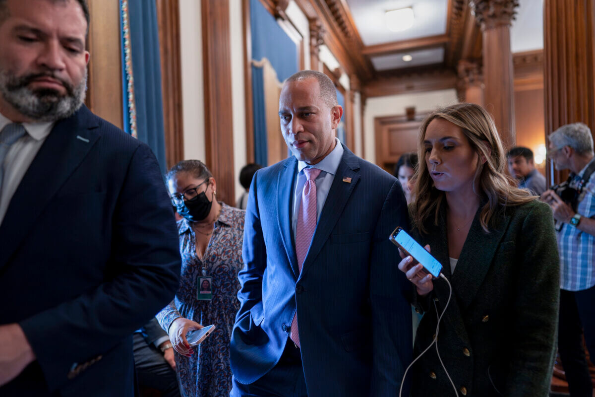 House Minority Leader Hakeem Jeffries