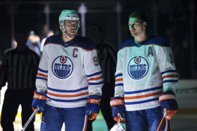 Oilers McDavid Hyman NHL