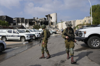 War scene in Israel