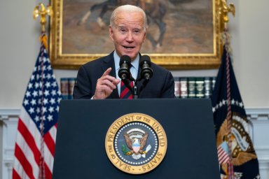 President Joe Biden speaks on student loan debt