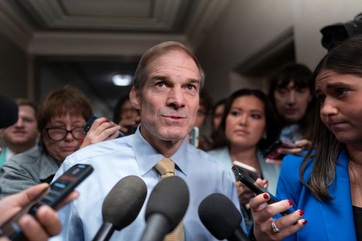 Republican choice for House Speaker Jim Jordan