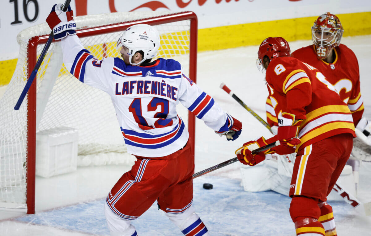Alexis Lafreniere Rangers