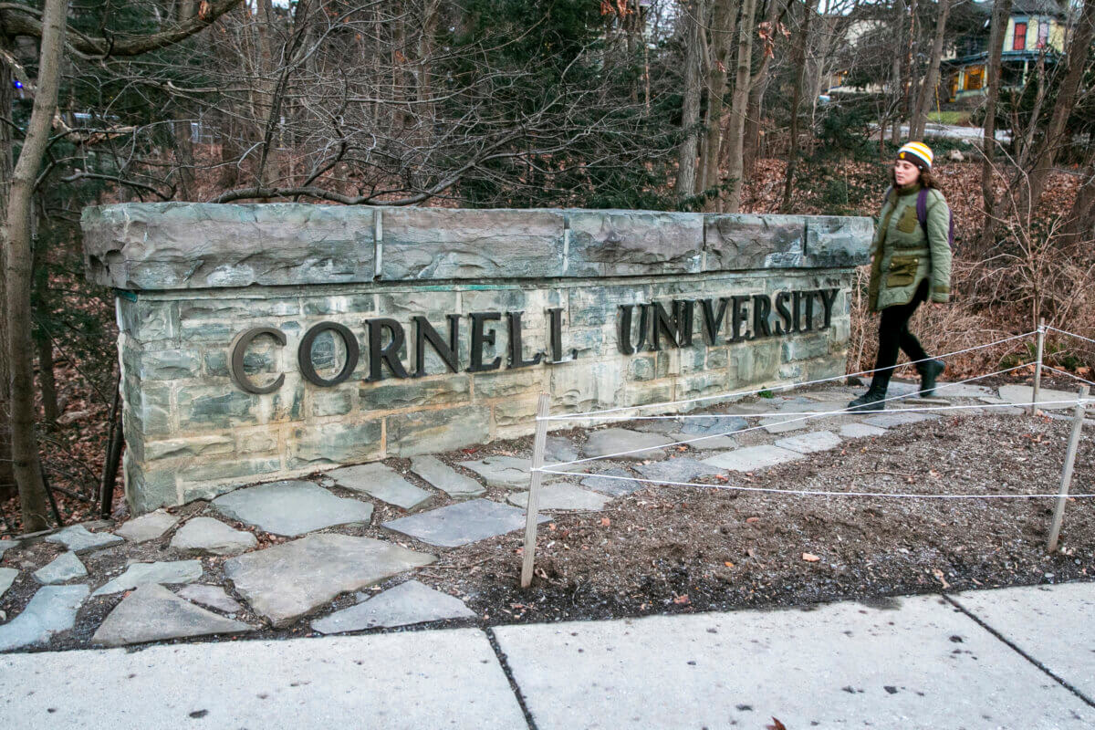 Exterior of Cornell University