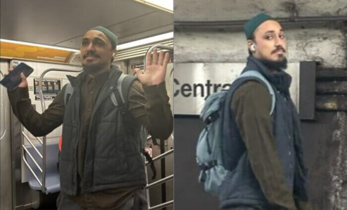The suspect who allegedly punched a Jewish woman in a Manhattan subway station in an anti-Semitic hate crime.