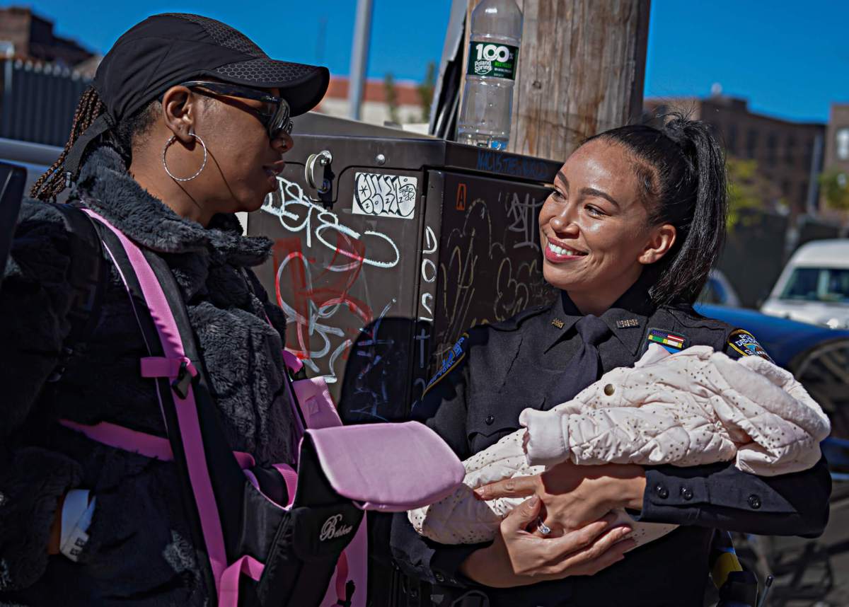 Malayshia Ervin (left Detective Samantha Villacis reunited on Oct. 23.
