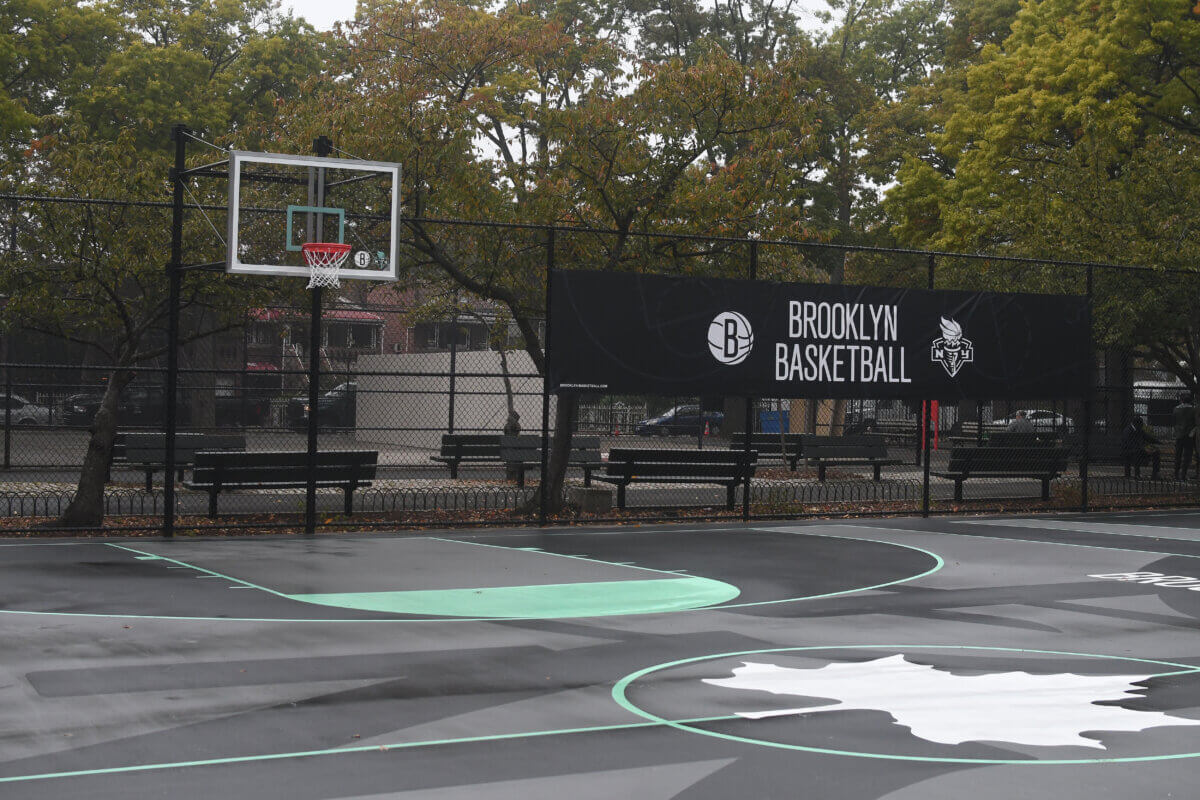 Brooklyn Nets Unveil New Court