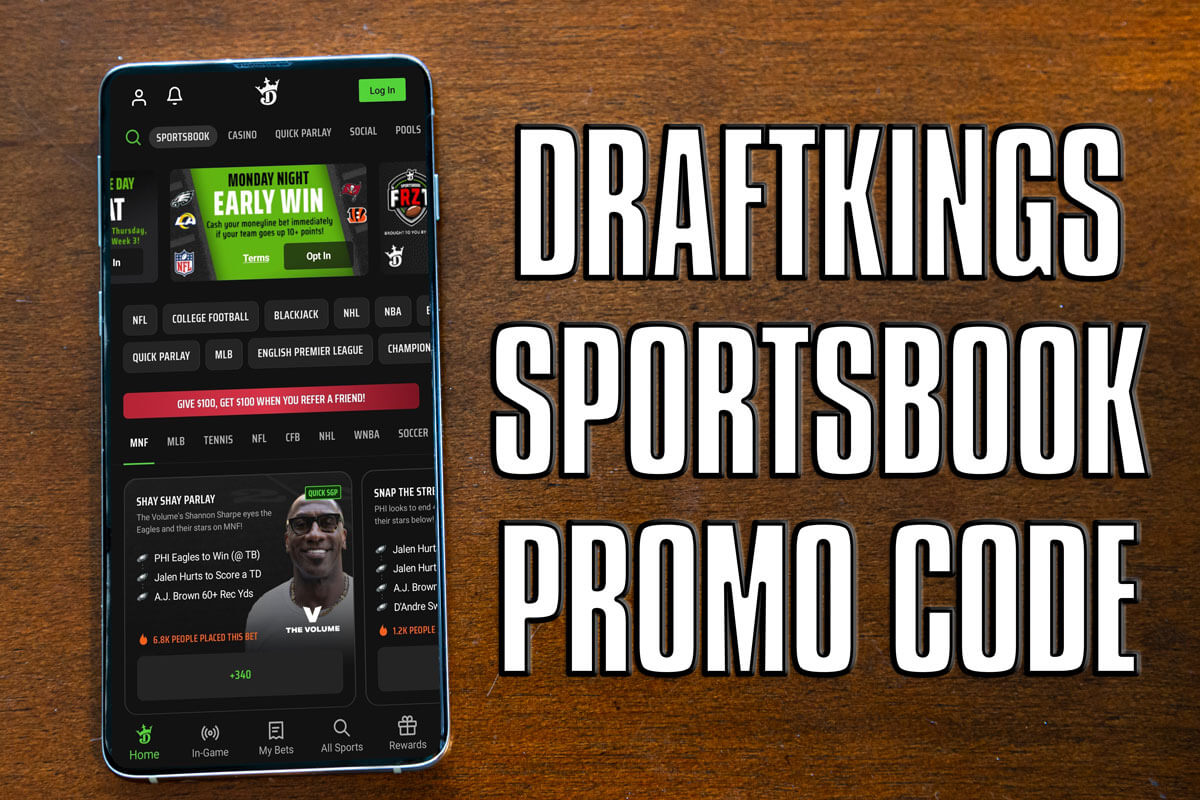 DraftKings Sportsbook promo code MLB Playoffs offer scores 200 bonus