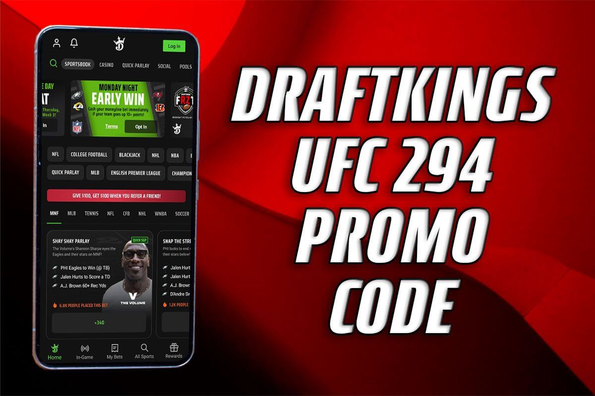 DraftKings UFC 294 promo code delivers 200 instant bonus amNewYork