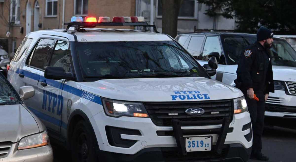 Police Car at Crime scene