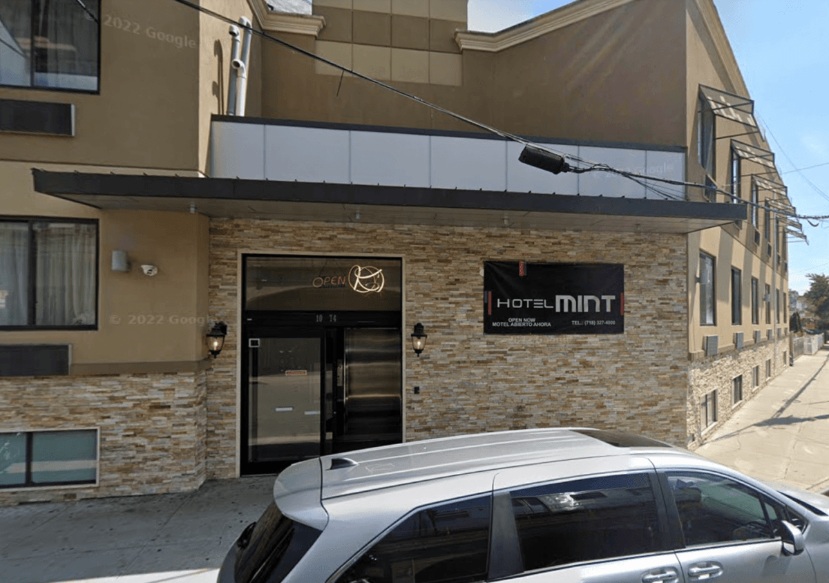Mint hotel located at 10-74 Beach 22nd Street.