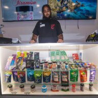 A cannabis shop in New York City.