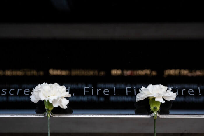 A closer look at the memorial.