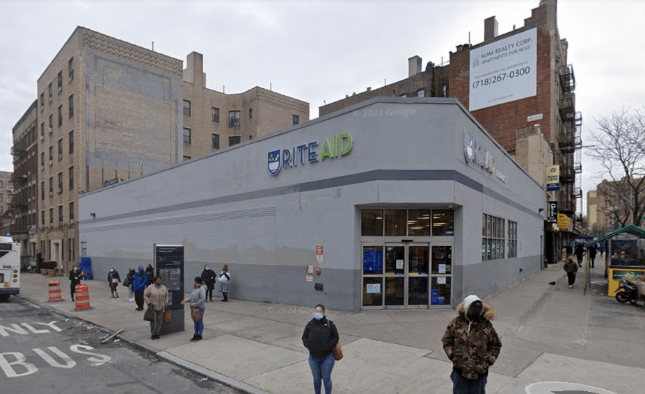 The Rite Aid location at 4188 Broadway in Manhattan