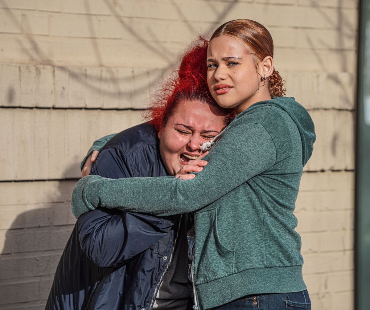 Locals wept after a man was found burned to death in the Bronx.