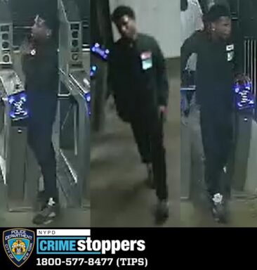 Police released these images of the suspect following the assault.