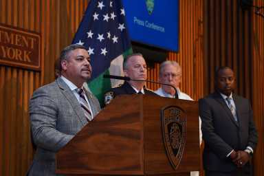 NYPD Commissioner Edward Caban