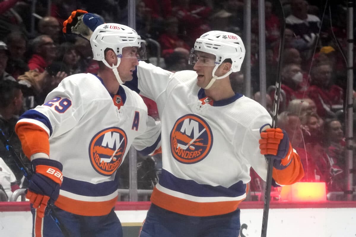Islanders Capitals Nelson Engvall
