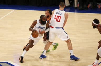 James Harden Knicks Clippers