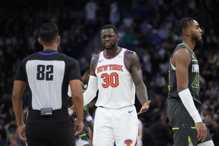 Randle, Brunson lead Knicks to a 116-114 victory over the Atlanta