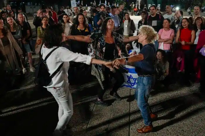 Israelis react at news of hostage release